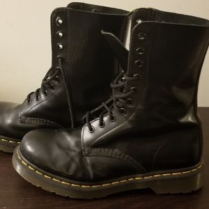Black Doc Martens boots